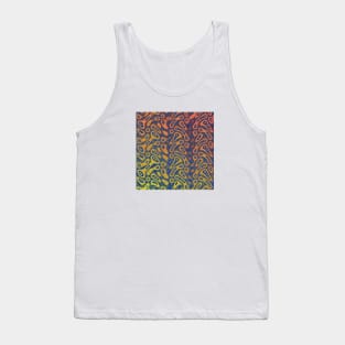 Abstract Psychedelic Fluid Tank Top